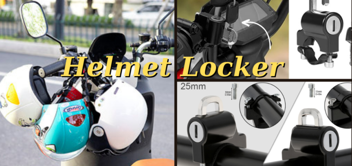 motorcycle helmet locker
